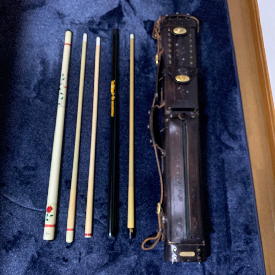 メウチmeucci 薔薇 ビリヤード キューセット - メルカリ