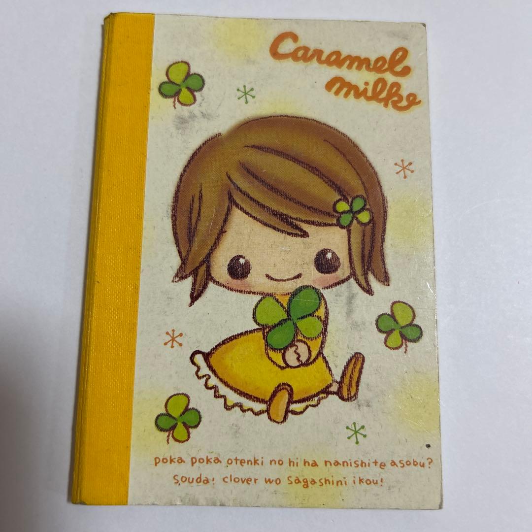Caramel milk メモ帳 女の子 平成レトロ クラックス - メルカリ