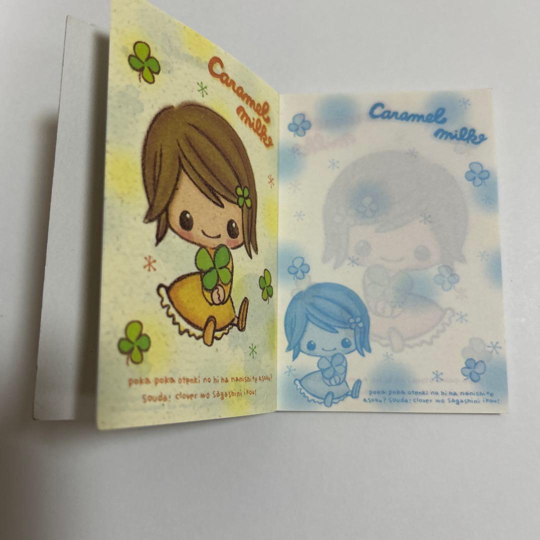 Caramel milk メモ帳 女の子 平成レトロ クラックス - メルカリ