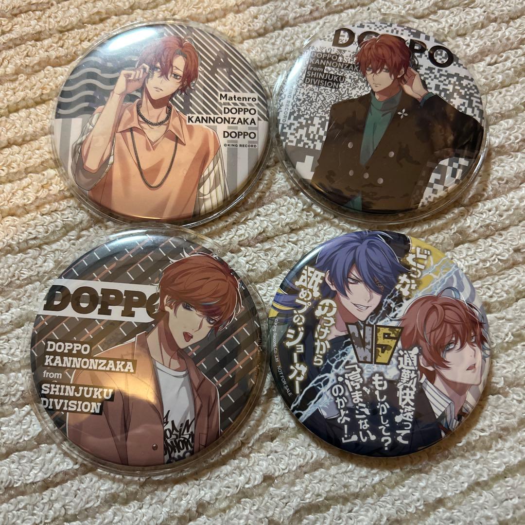 観音坂独歩 缶バッジ ヒプノシスマイク ヒプマイ 麻天狼 - メルカリ