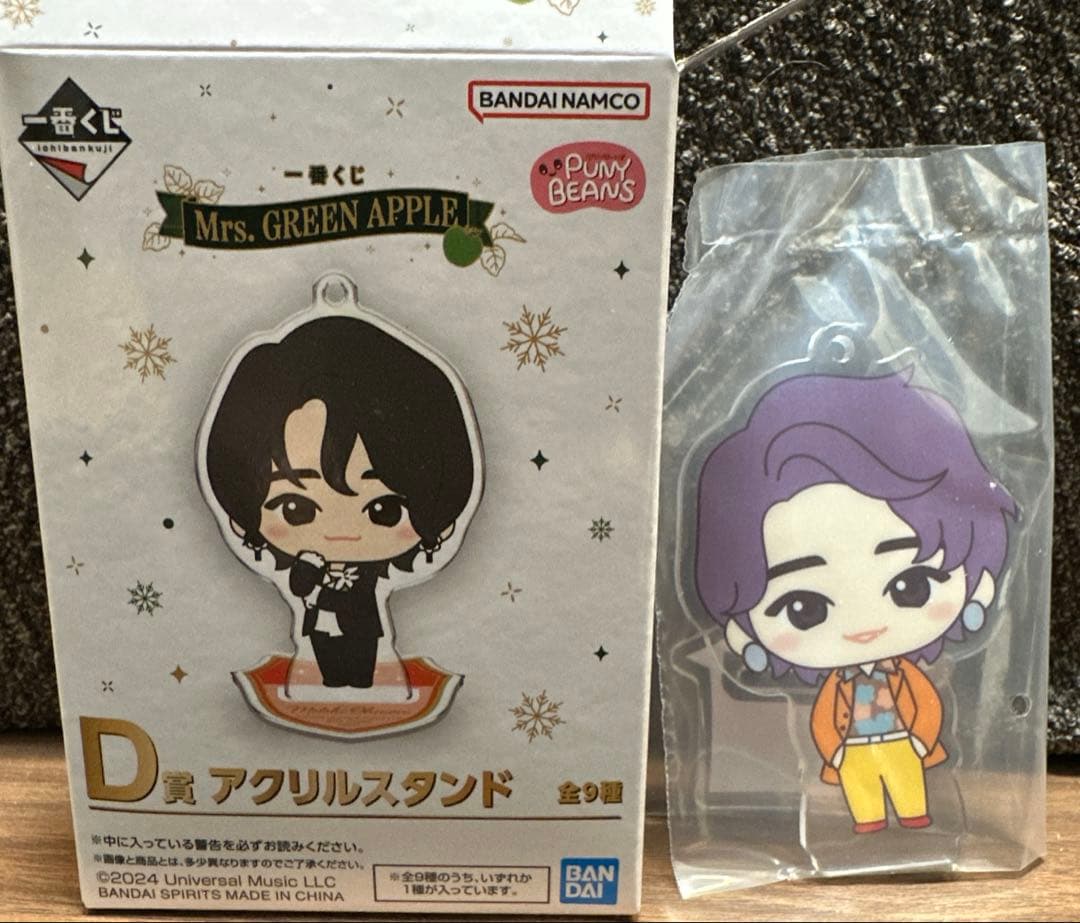 Mrs. GREEN APPLE ローソン 一番くじ アクリルスタンドセット - メルカリ