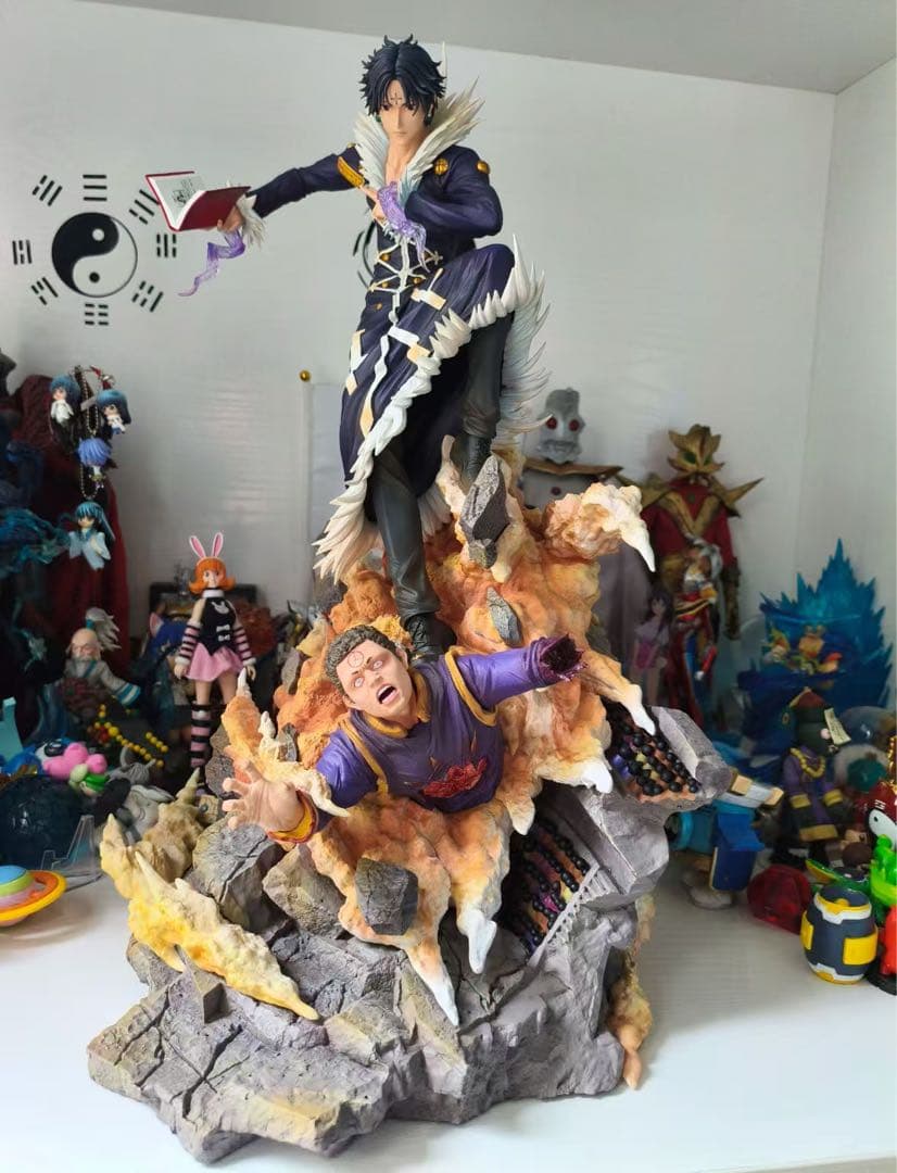 hunter×hunterクロロ＝ルシルフル クロロ ガレキ ガレージキット HUNTER×HUNTER クロロ ガレージキット ワーコレサイズ フィギュア