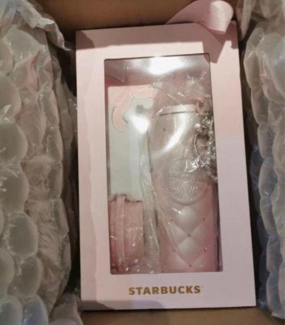 中国スターバックス ステンレスタンブラー ラインストーン