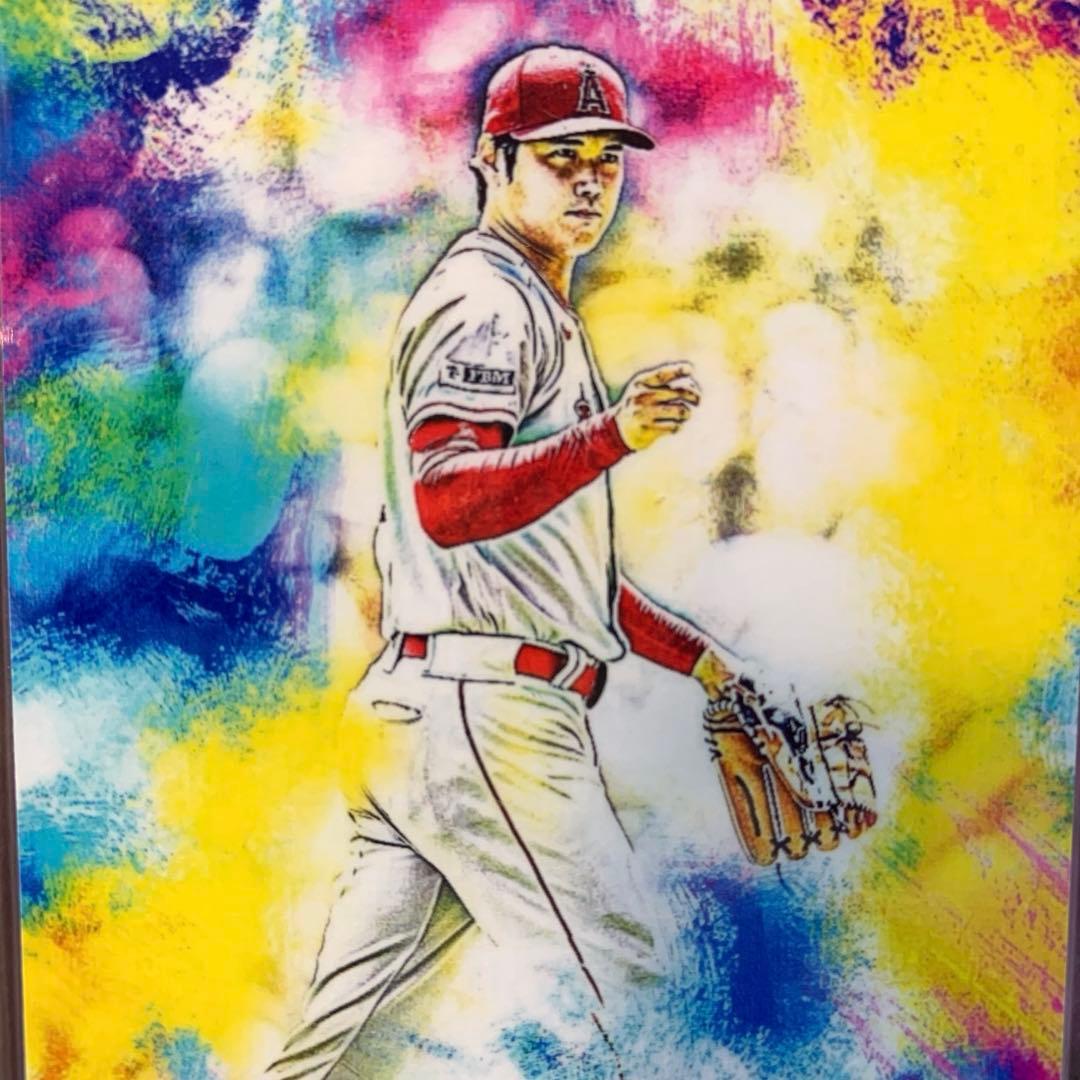 大谷翔平・世界で1枚のアートカード・希少/貴重ファーストナンバー