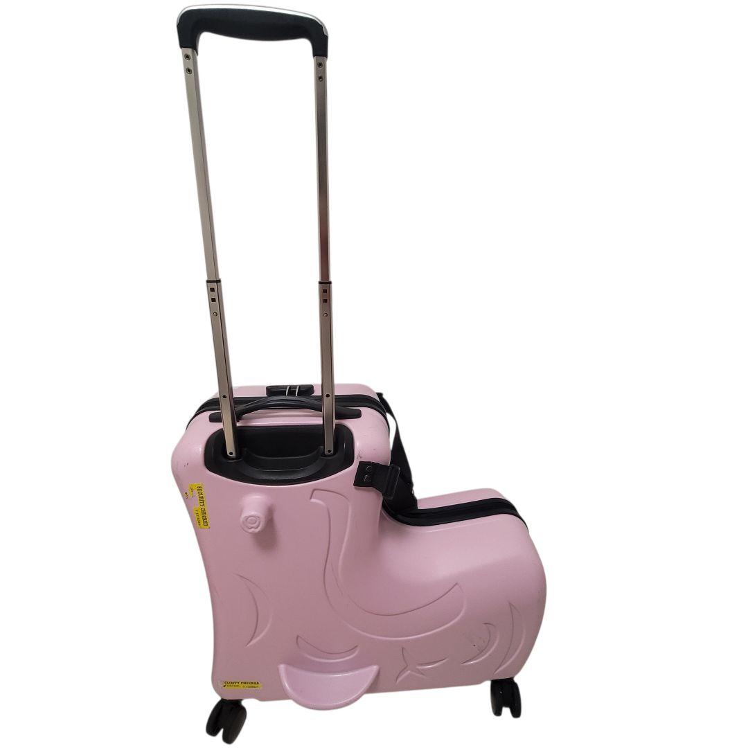 NORICCO ノリッコ キッズトラベル 乗れるスーツケース ピンク Mサイズ