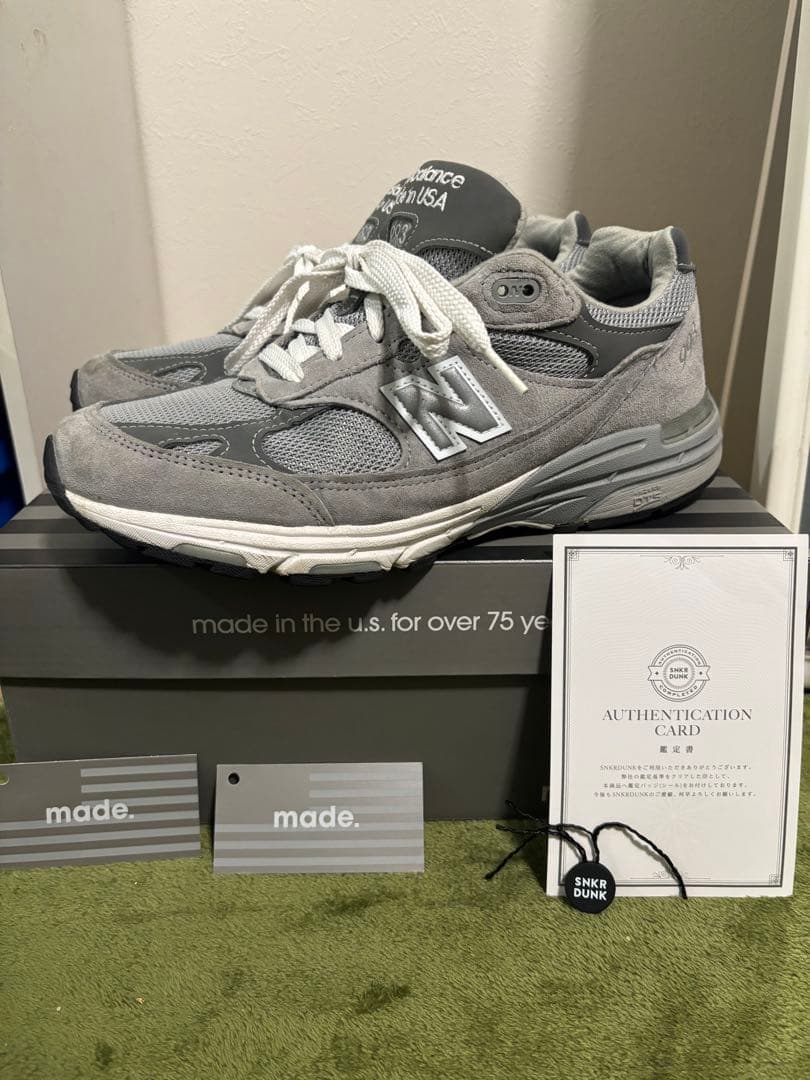 ニューバランス　MR993GL　26.5cm　USA製