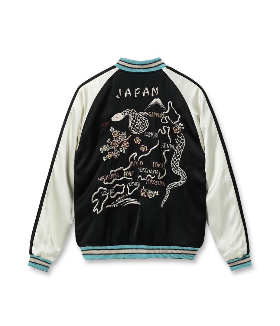 新品 テーラー東洋 60周年 スカジャン 白蛇 大 TT15712-119 港商