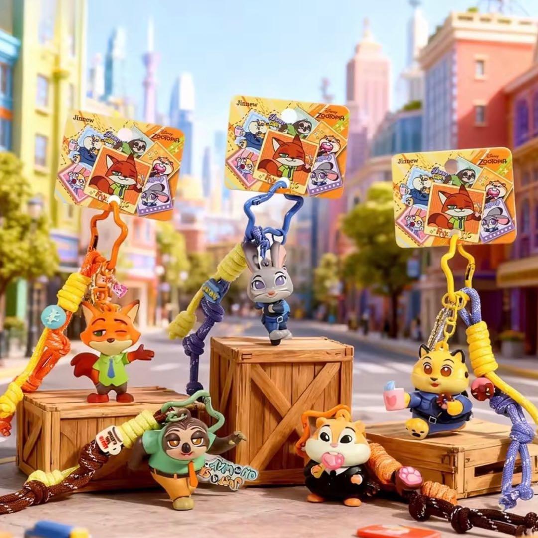 Disney❣️ズートピア2 ニック＆ジュディ キーホルダー ストラップ