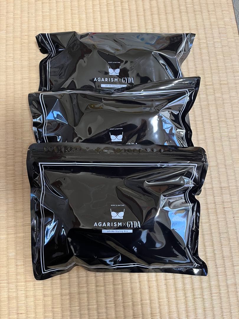 AGARISM×GYDA Sサイズ ブラック 3枚セット