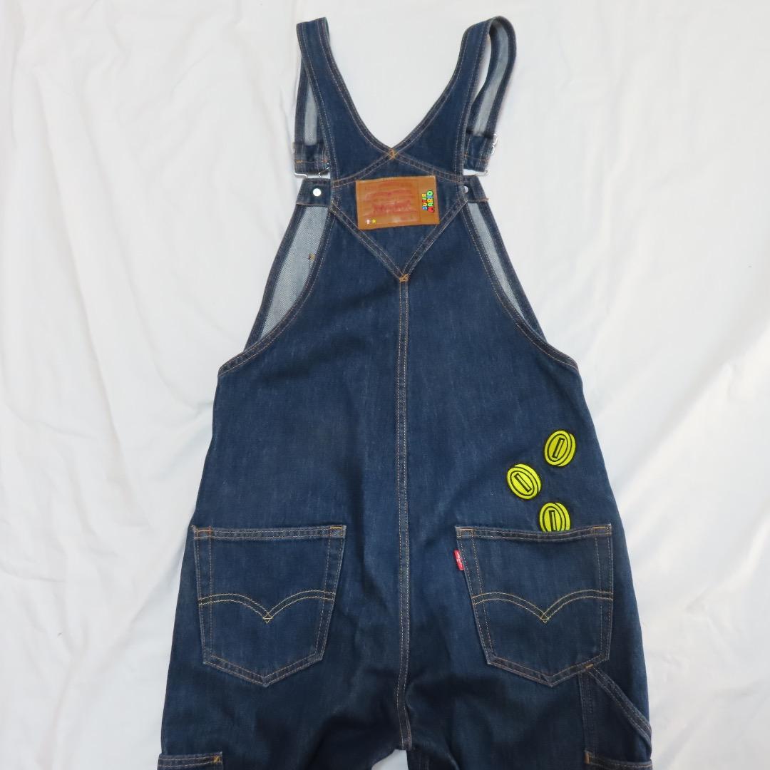 リーバイス スーパーマリオ コラボ オーバーオール S - メルカリ