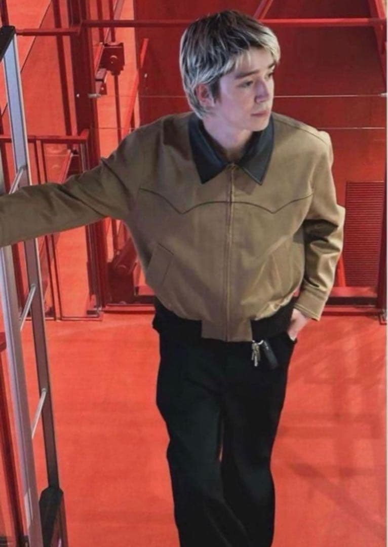 K*z様 ernest w.baker ハリントンジャケット ours ローズ着用 Ernest W Baker ハリントンジャケット - メルカリ