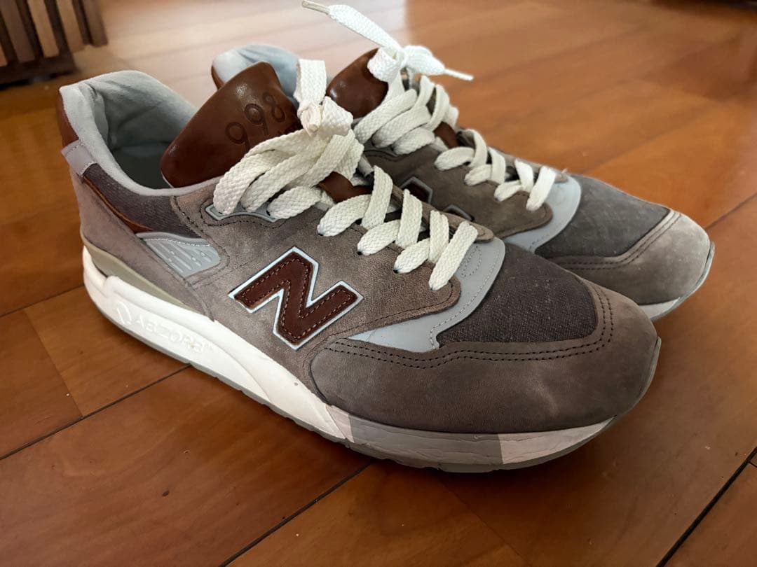 New balance ☆M998DBOA ダークグレー×ブラウン New Balance M998DBOA Explore By Sea - Sneaker Bar Detroit