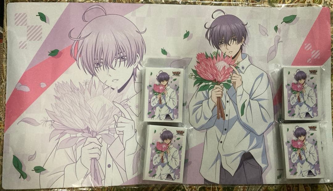 ヴァンガード 廻間ミチルプレイマット+スリーブ4個セット