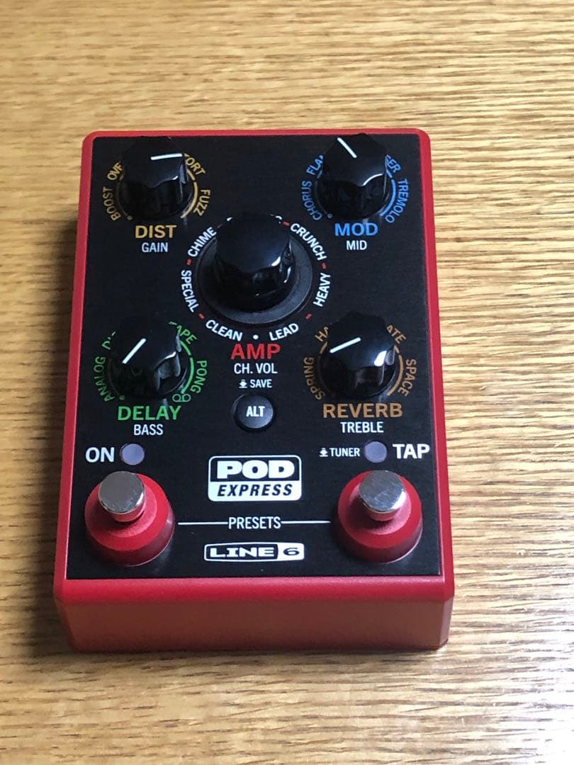 LINE 6 POD Express GuitarとDC-1g Y