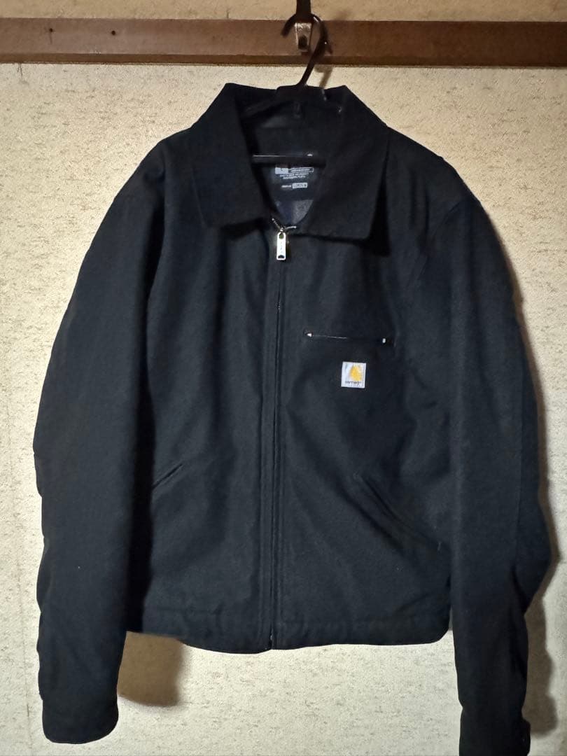Carhartt ブラック デトロイト ジャケット L us企画