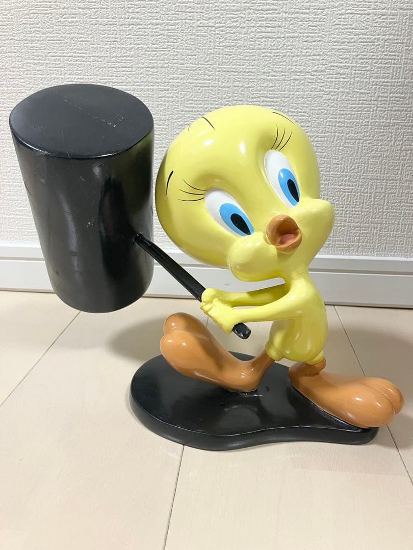 希少　ルーニーテューンズ　トゥイーティー　フィギュア　フィギュア　ハンマー ルーニー・テューンズ トゥイーティー スノウボード フィギュアリン