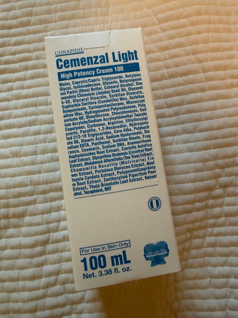 新品未使用！CONAPIDIL Cemenzal Light 100mL