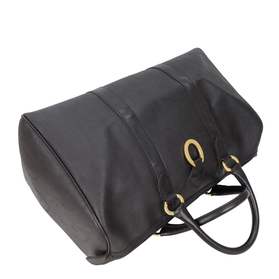 本物 美品□ディオール□トロッター ブラック ボストンバッグ トラベル