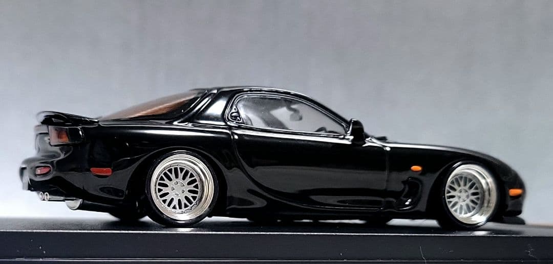 1/43　マツダ　RX-7改　FD3S　BBS-LM　アルミ製　深リム