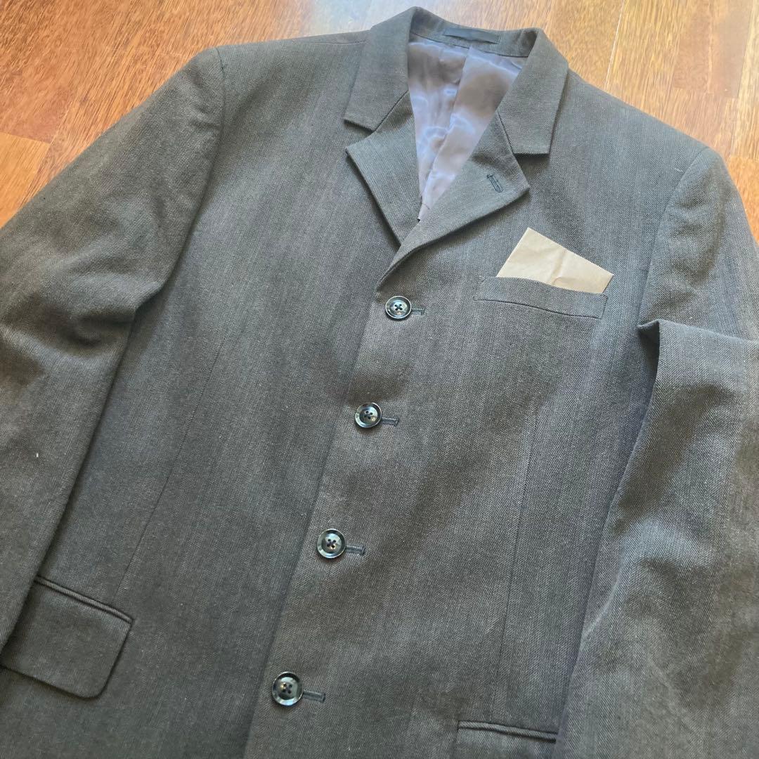 90s Y's for men ヘリンボーン テーラードジャケット アーカイブ