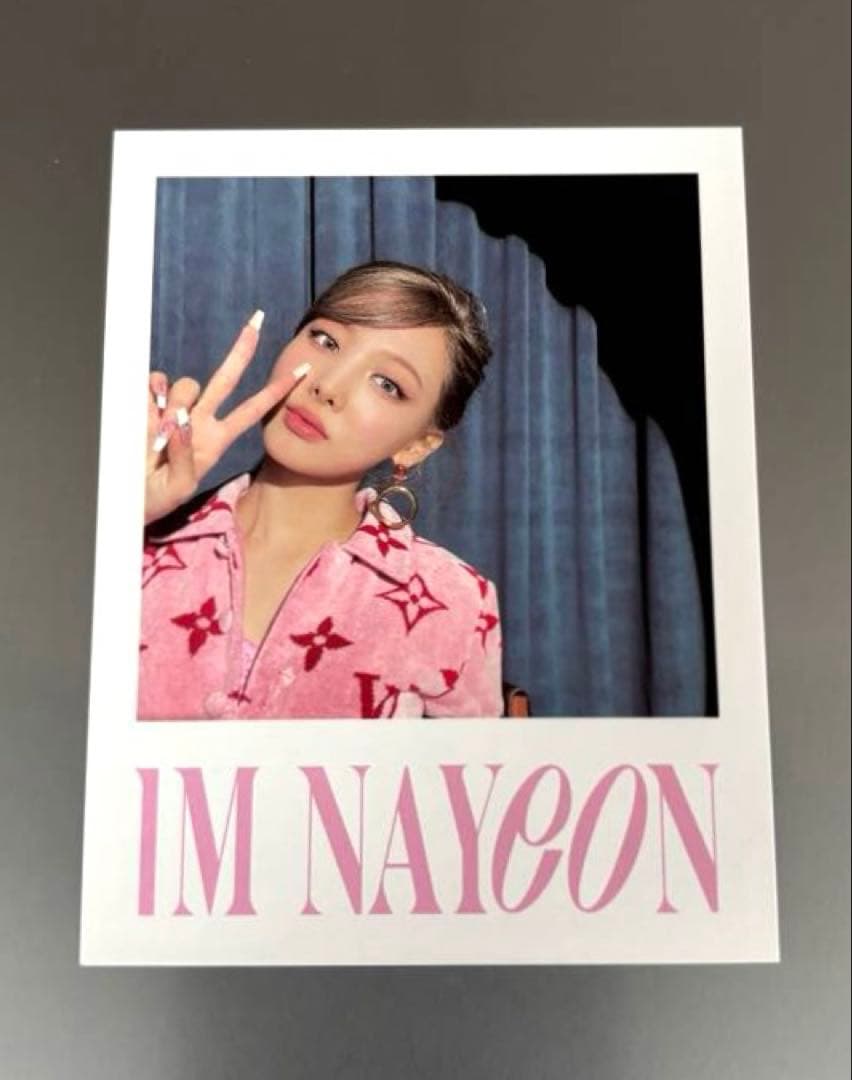 TWICE IM NAYEON ナヨン POP チェキ風カード - メルカリ