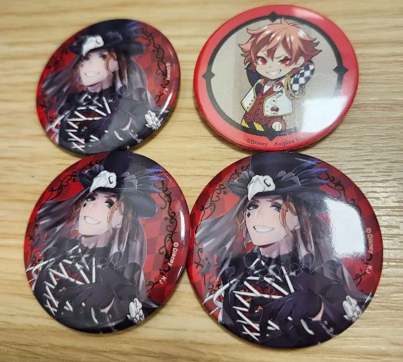 最終値下げ】 ツイステ AGF スケアリー 缶バッジ ケイト -