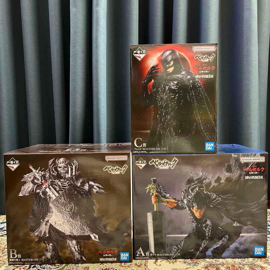 【最安値】ベルセルク 反撃の誓い 一番くじ a b c 賞 セット