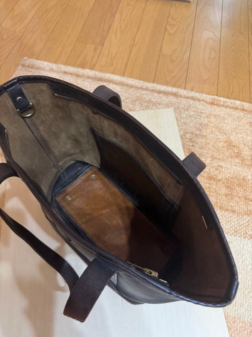 コロナドレザー CORONADO LEATHER クロムエクセルレザー トート - メルカリ