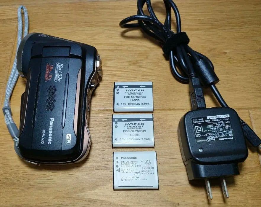 Panasonic HX-WA30 ビデオカメラ 防水