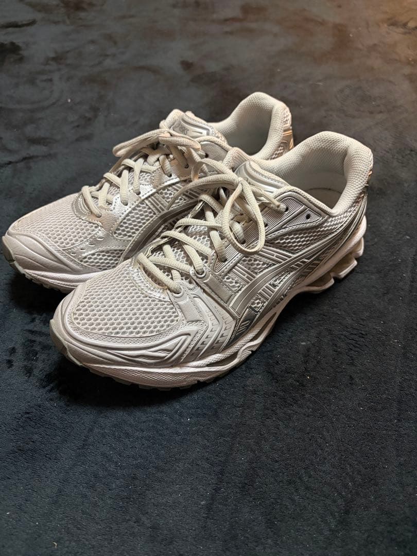 靴 ASICS GEL KAYANO14 Cloud Grey/Clay Grey ASICS (アシックス) GEL-KAYANO 14（CLOUD GREY/CLAY GREY