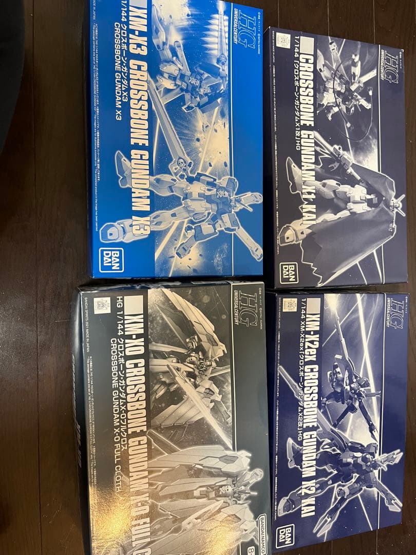 リ*読様 HG クロスボーンガンダム 4体セット