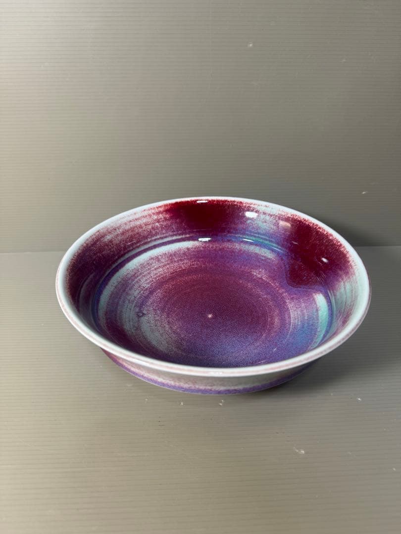 2433 有田焼　紫辰砂　鉢