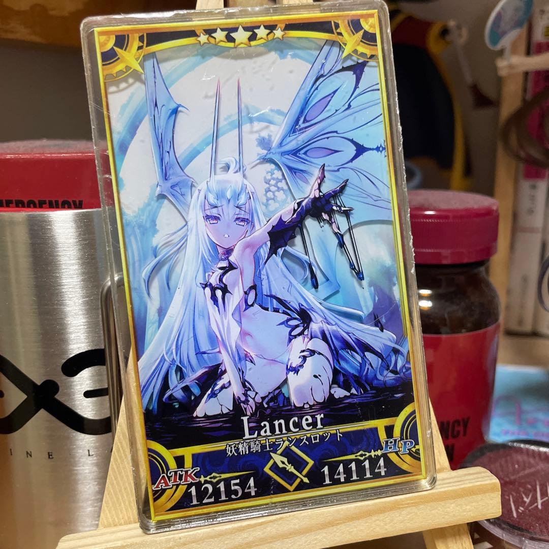 ぶ*り様 fgo メリュジーヌ カード風アクリルブロック 最終再臨