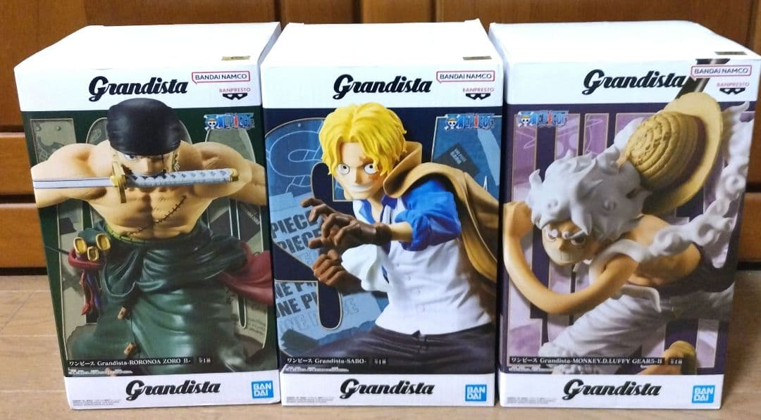 ワンピース グランディスタ フィギュア 3体セット - メルカリ