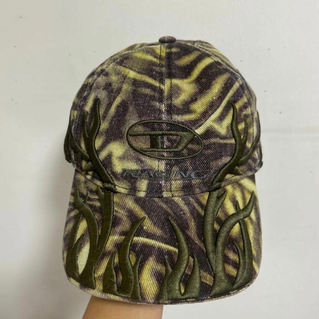 DIESEL 迷彩柄 キャップ