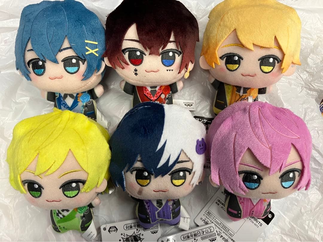 AMPTAKxCOLORS ちびぐるみ 6種類セット - メルカリ