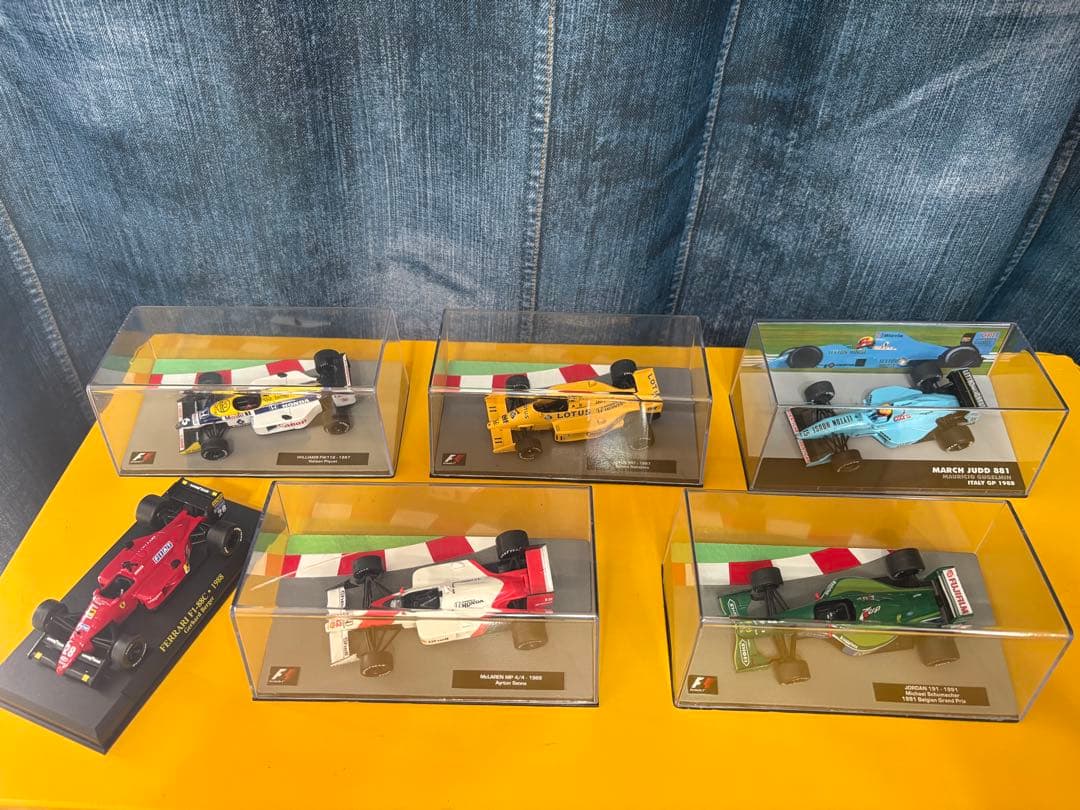 1/43 F1 ミニカー 6台セット+ 1トヨタ TS050 ルマン2017