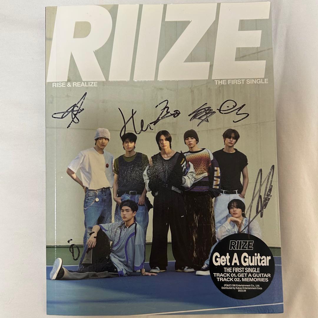 RIIZE - RISE & REALIZE (直筆サイン入り)