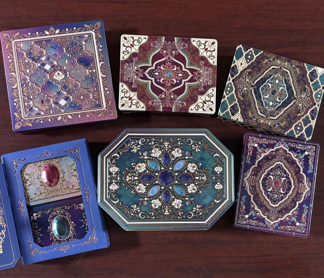 ジャミーラ 2025 6種セット メリーチョコレート 空き缶 アズラク