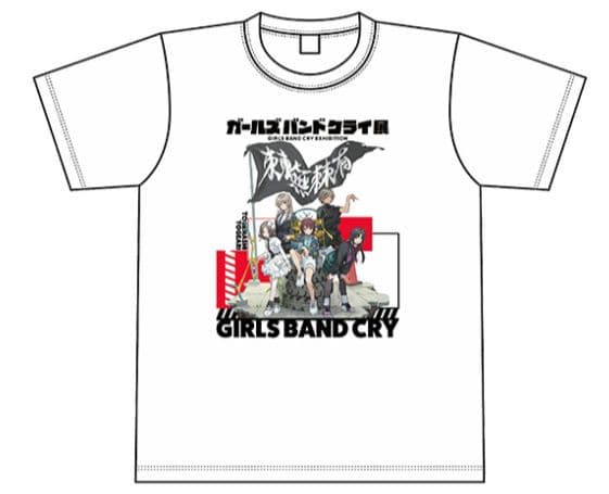 ガールズバンドクライ展 シャツxl キービジュアル1弾 Tシャツ - メルカリ