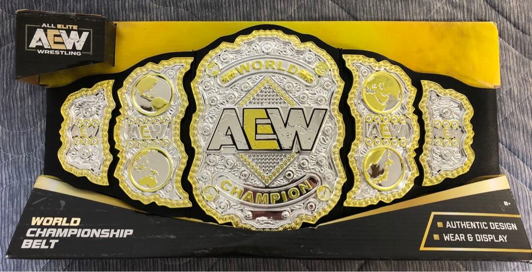 新品・未使用】AEW チャンピオン トイベルト(WWE・新日本プロレス
