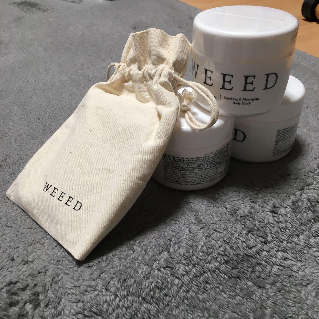 WEEED ブリススクラブ　おまけ付き Amazon.co.jp: WEEED ウィード ブリススクラブ ラベンダー&バニラの