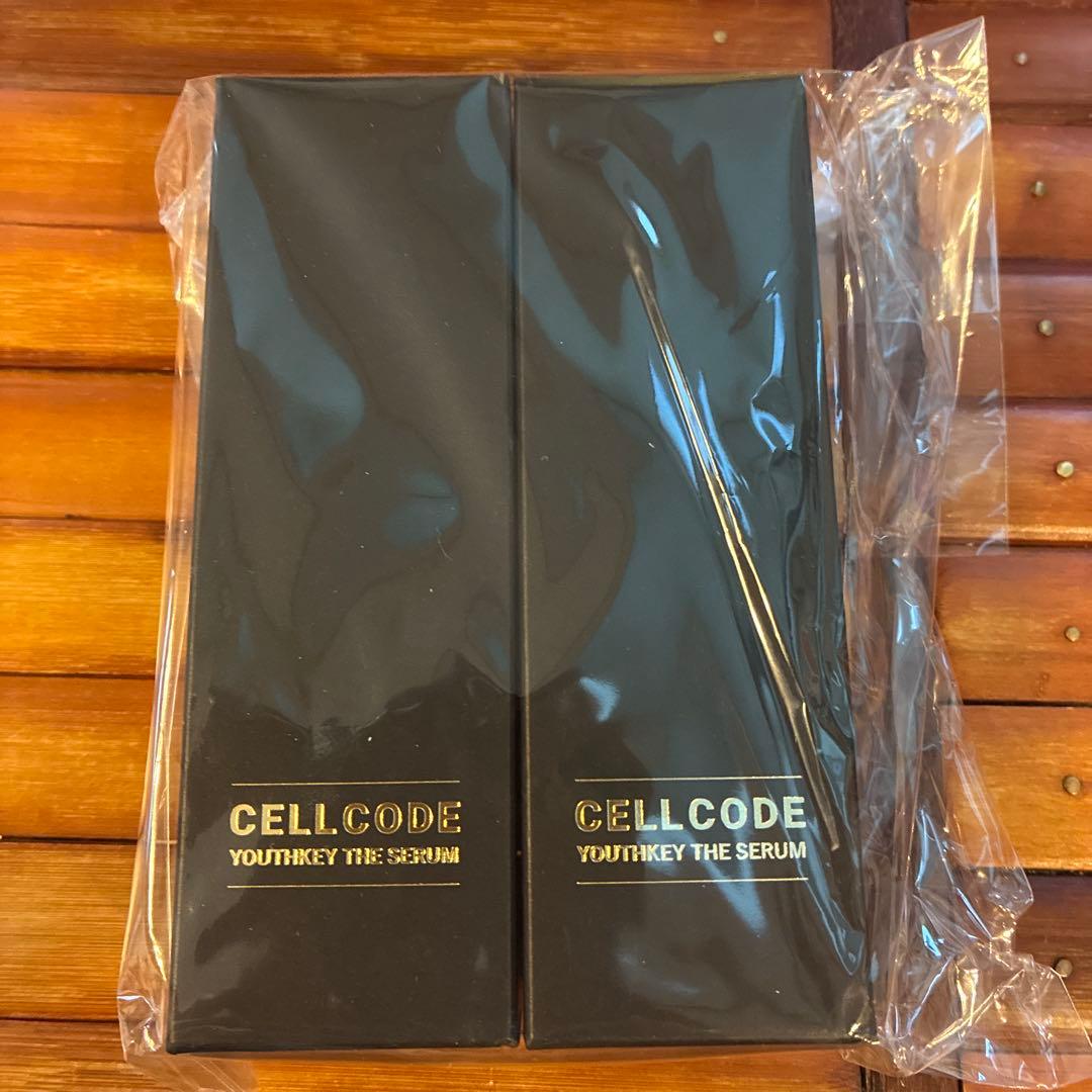 CELLCODE セルコード　ユースキー　ザ　セラム40mL ✖️2本 セルコード 国産独自成分 YOUTH KEY （合成ヒト遺伝子組換