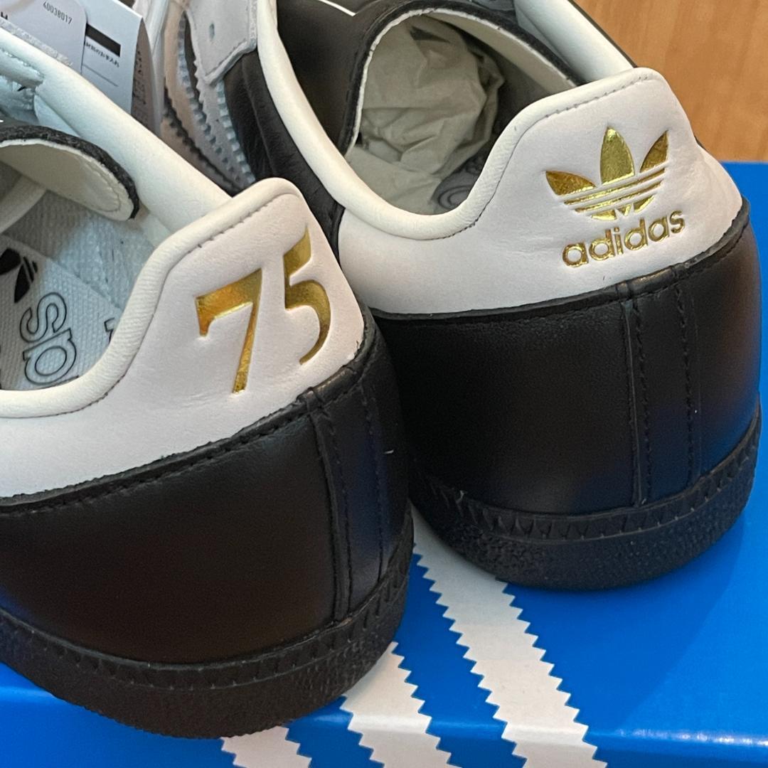 新品 サンバ OG adidas75周年 27 Samba JP5282 黒白 - メルカリ