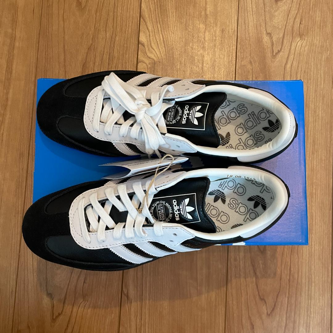 新品 サンバ OG adidas75周年 27 Samba JP5282 黒白 - メルカリ