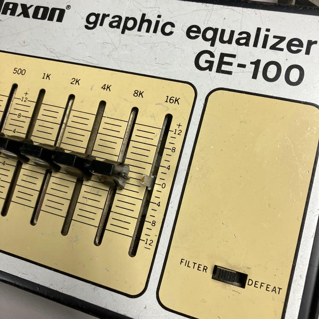Maxon GE-100 グラフィックイコライザー - メルカリ