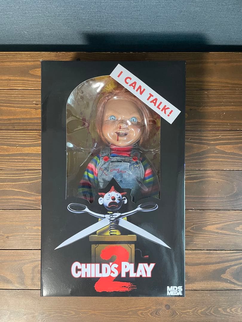 シ*ウ様 チャイルド・プレイ2 チャッキー　トーキングフィギュア MEZCO チャッキー 人形 トーキング フィギュア チャイルドプレイ2 高さ