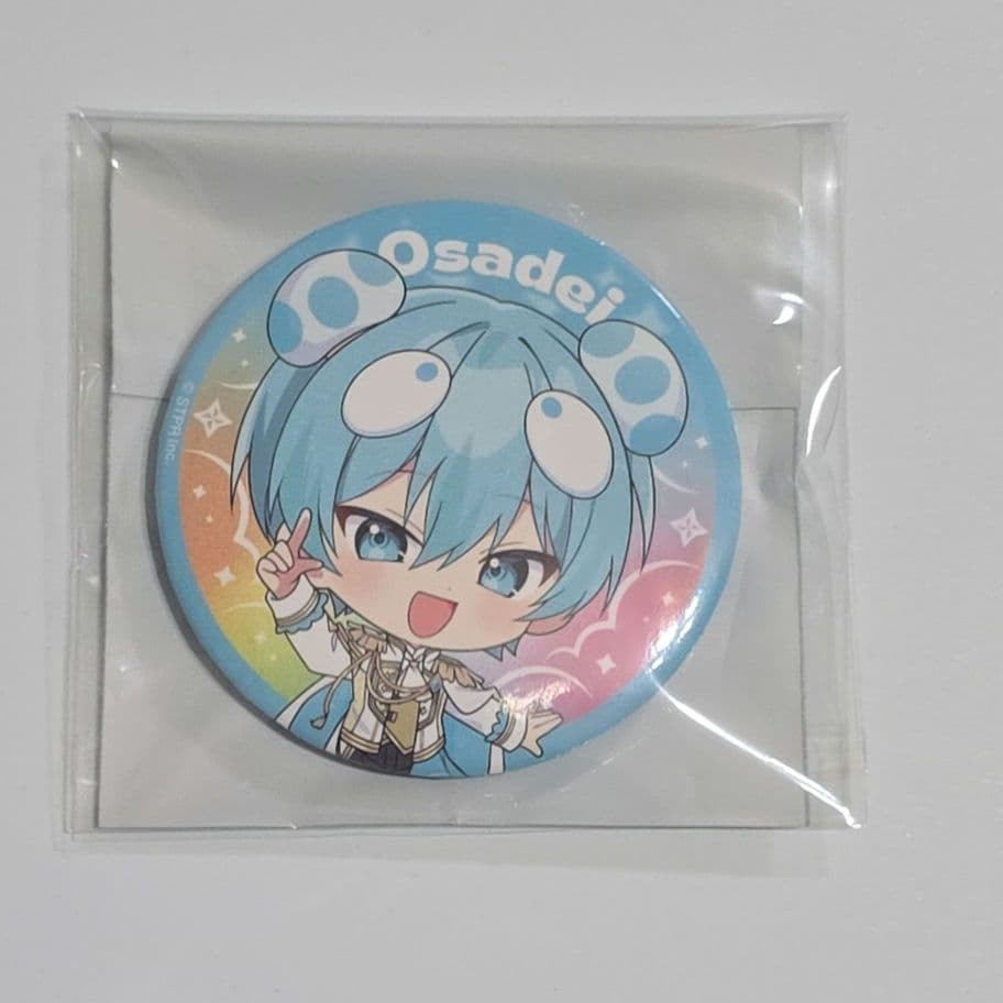 すとふぇす おさでいくん 缶バッジ すにすて STPR - メルカリ