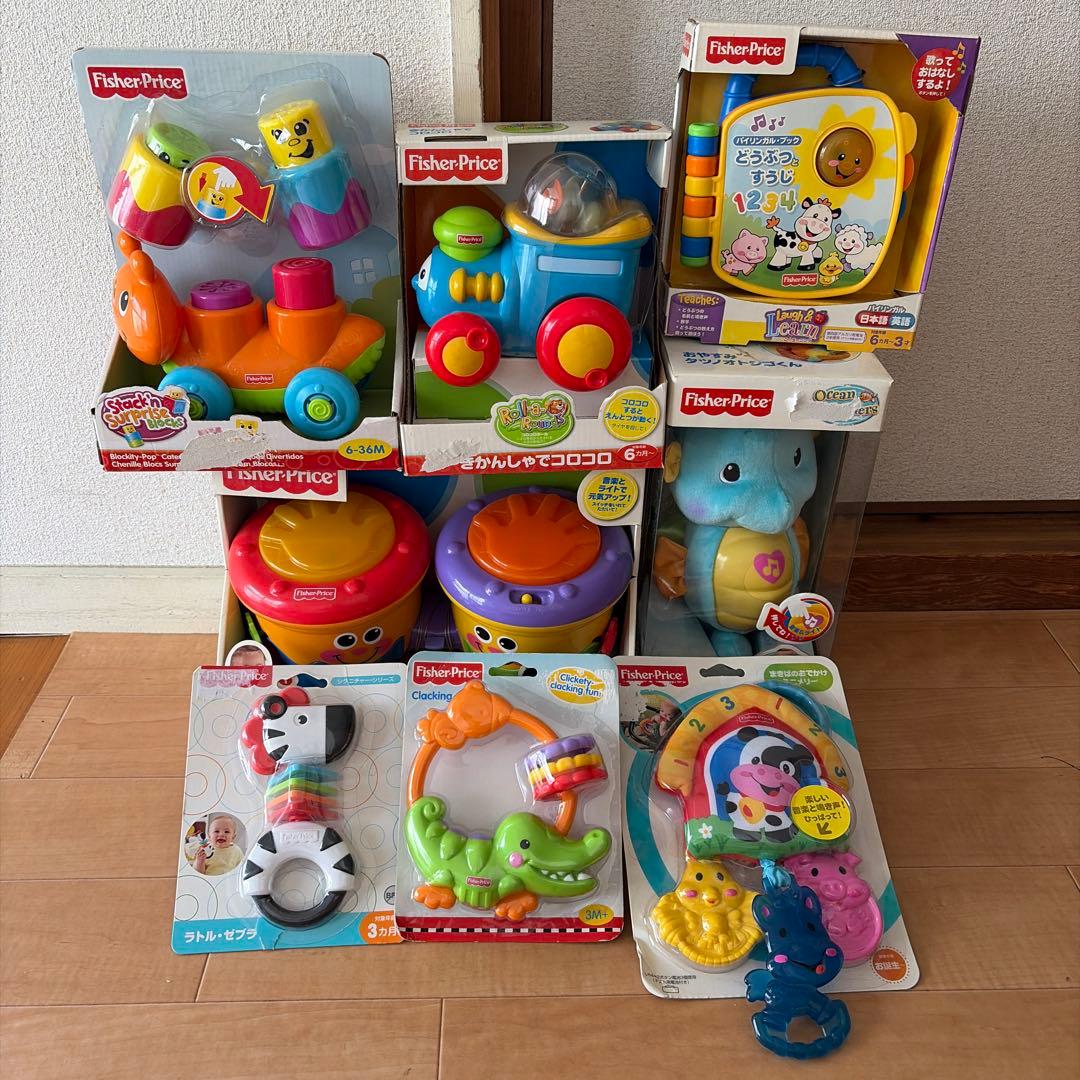 フィッシャープライス Fisher-Price おもちゃまとめ売り 8点セット