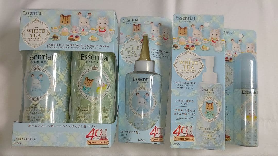 エッセンシャル シルバニア コラボ シャンプー トリートメント 4点セット